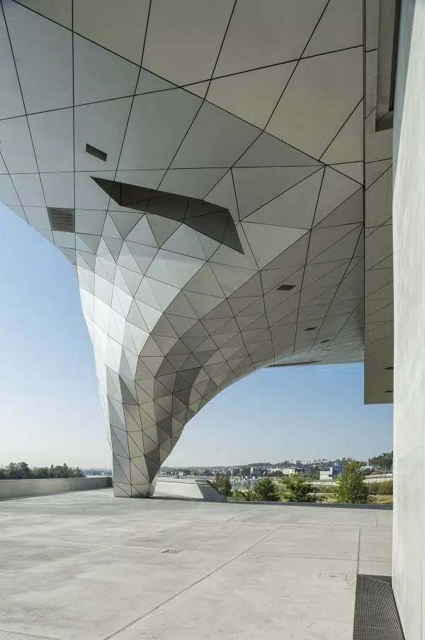 Exterior and Modern Architecture of the Museum