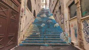 Escalier du passage Mermet