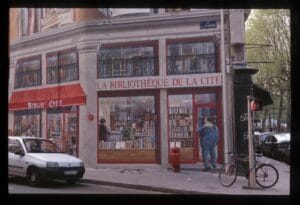 Fresque de la bibliothèque de la cité
