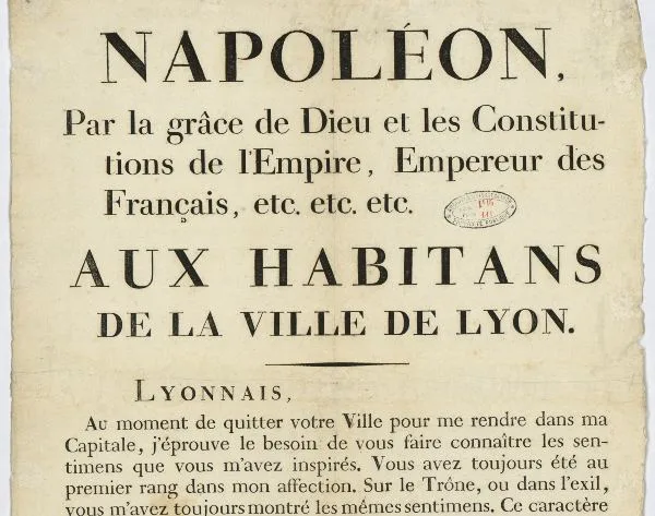 Poster - August 13, 1815, 6FI/6284