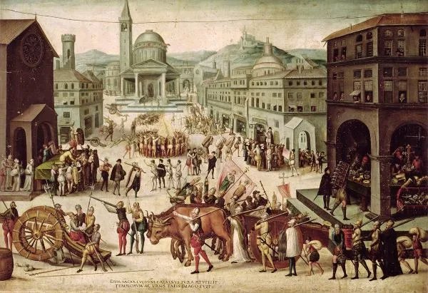 The Sack of Lyon by Baron des Adrets