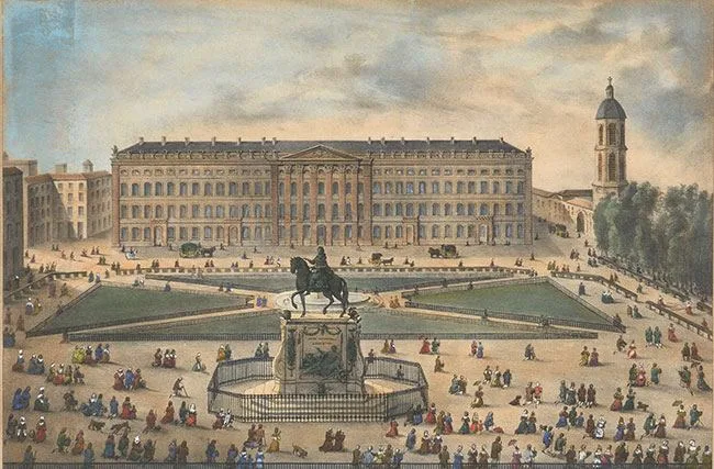 Place Bellecour before 1789
