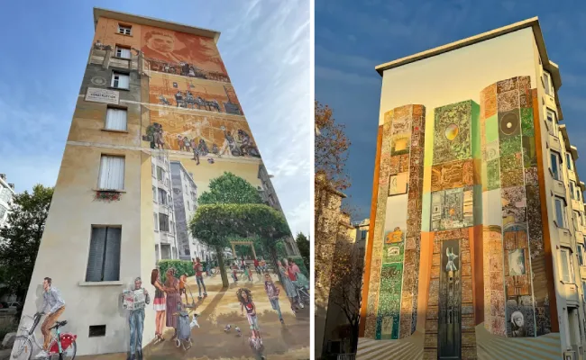 Murs peints du musée urbain Tony Garnier