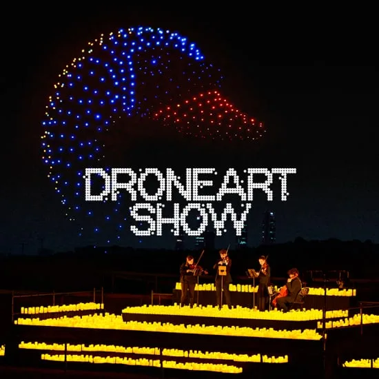 DroneArt Show : La musique qui illumine la nuit