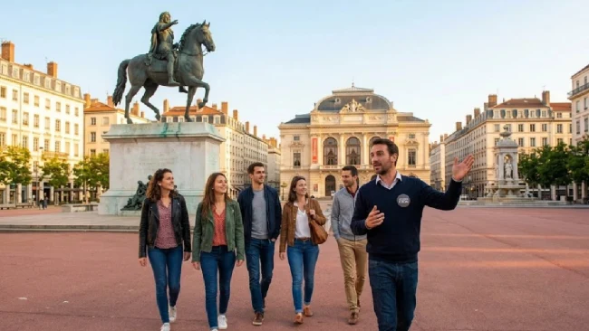 visite guidée gratuite Bellecour