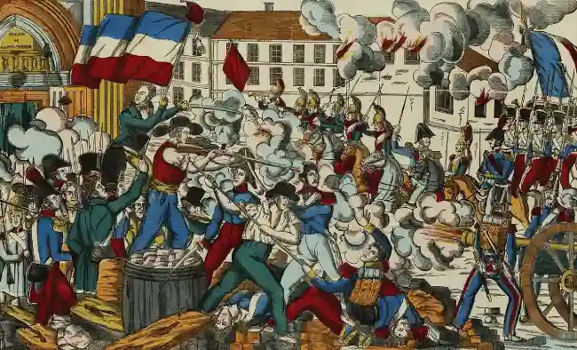 Horrible massacre à Lyon : révolte de canuts à Lyon en 1834