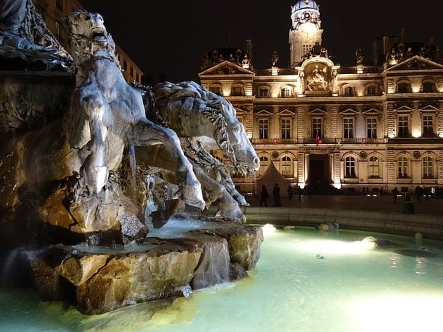 La fontaine de la place des terreaux