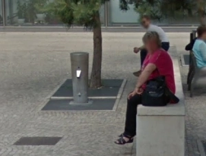 drinking water fountain at 8 Cr Charlemagne in front of the Lyon archives