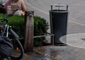 Drinking fountain on Place des Jacobins