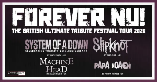 Forever Nu ! The Ultimate British Tribute Festival Tour 2026