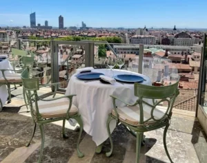 rooftop terraces of Lyon