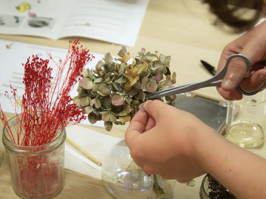 Atelier bougie naturelle et fleurie à Lyon (69)