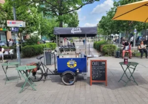 Café Cyclette sur l'Esplanade Villette Sortie de la Gare, 69003 Lyon