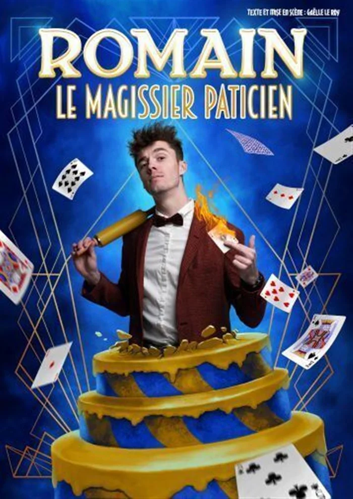 Romain the magician-pastry chef in Pastry chef or magician? Magician or pastry chef?