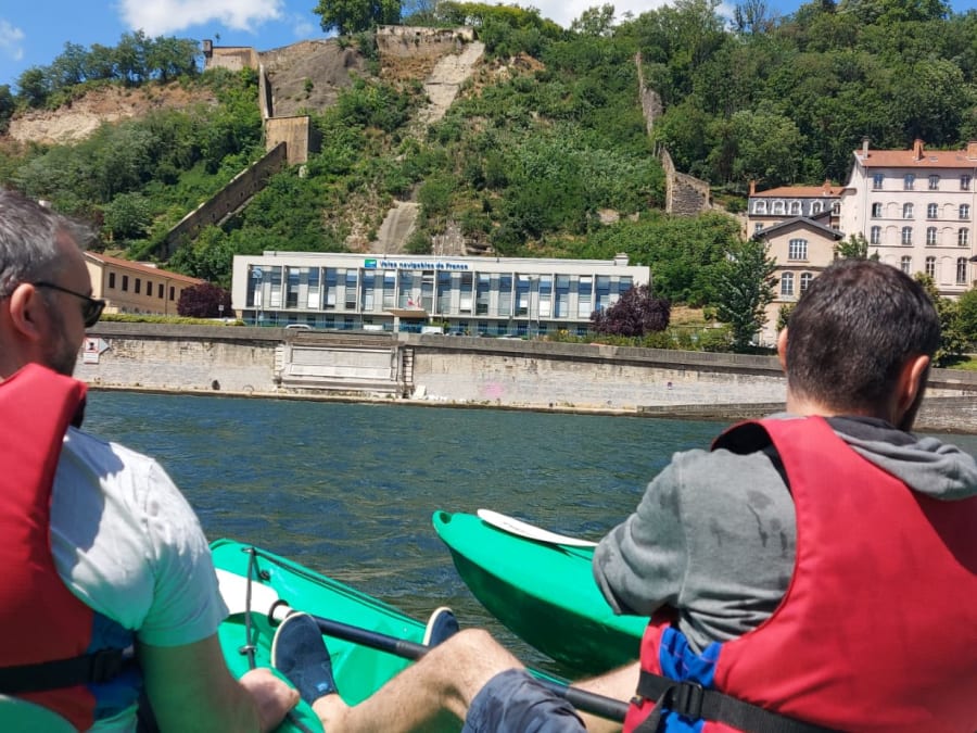 Visite guidée de Lyon en canoë (69)