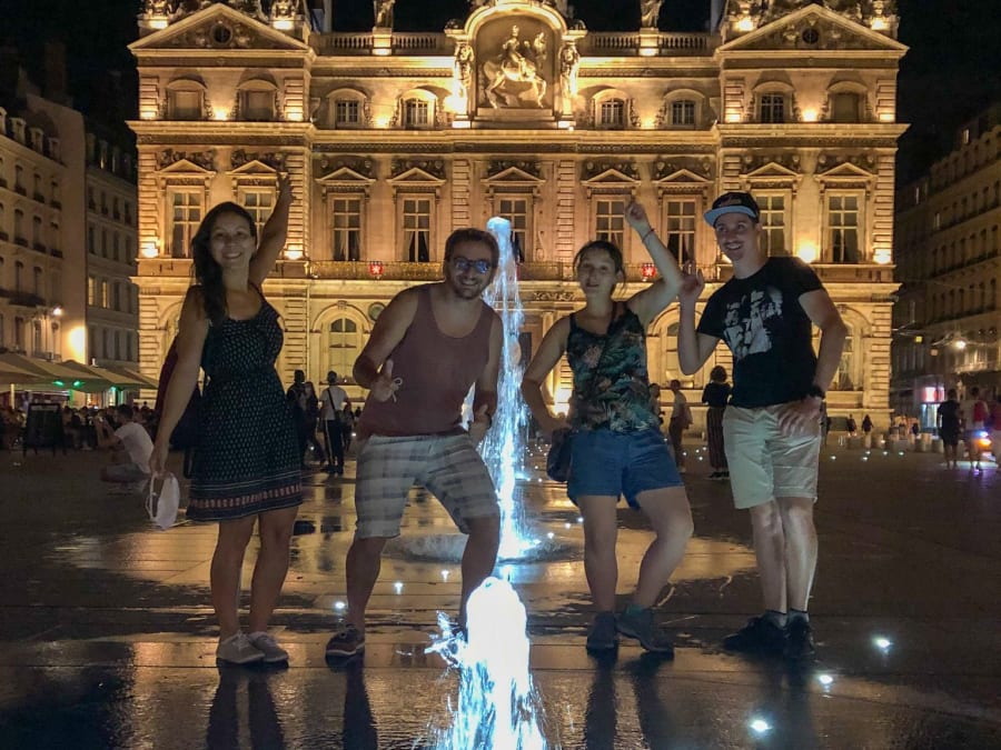 Visite privée nocturne de Lyon (69)