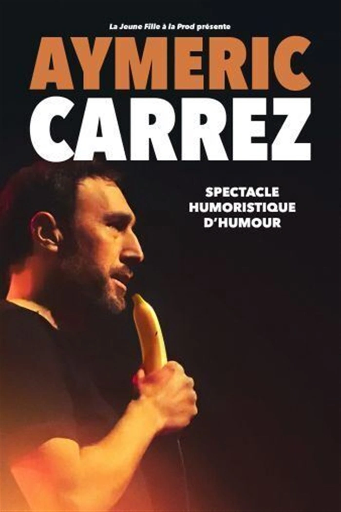 Aymeric Carrez in a comedy show