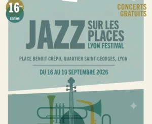 Jazz sur les Places - Lyon Festival - Journées du Patrimoine 2026