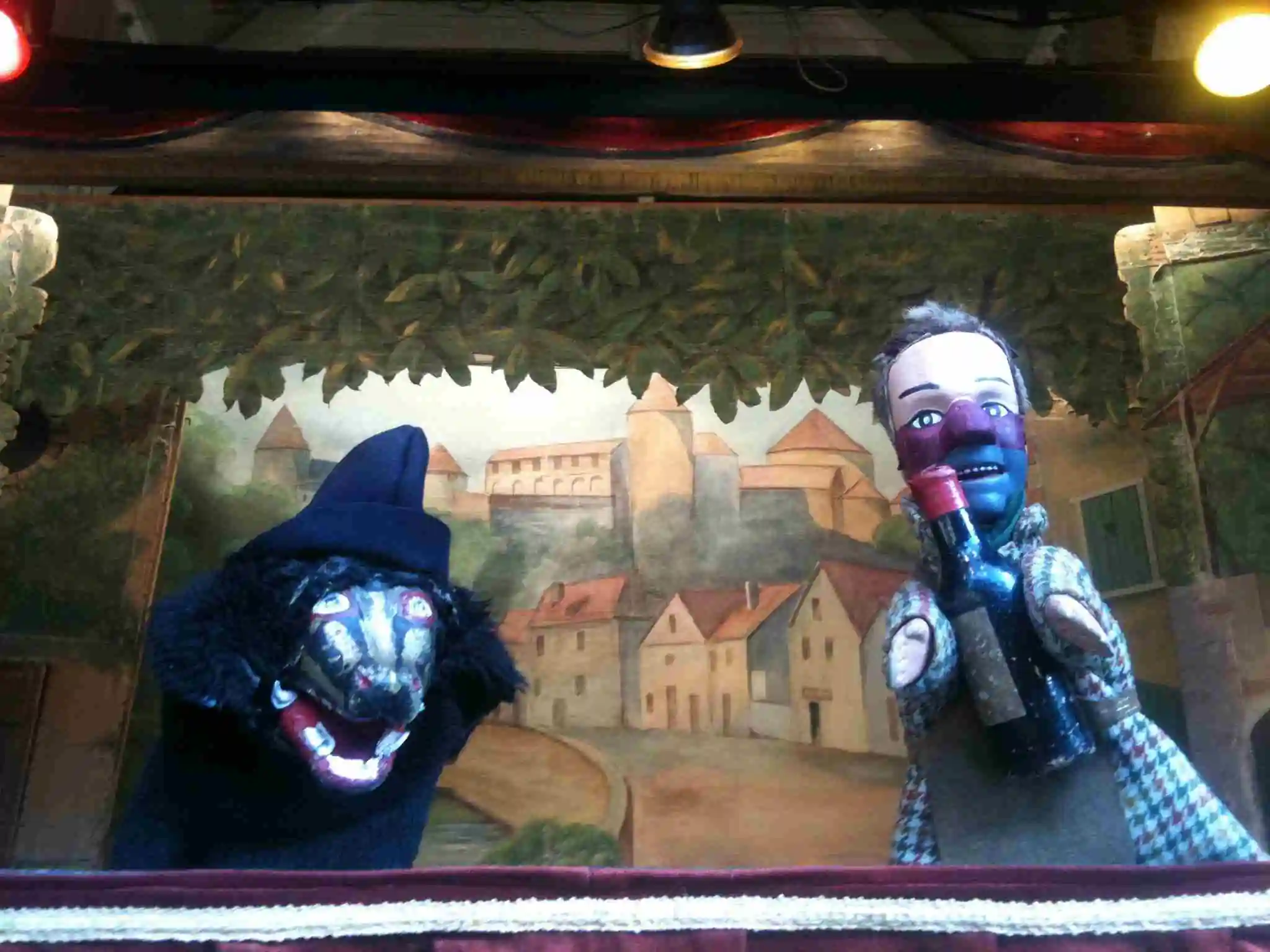 The real Guignol puppet theater in the Parc de la Tête d'Or