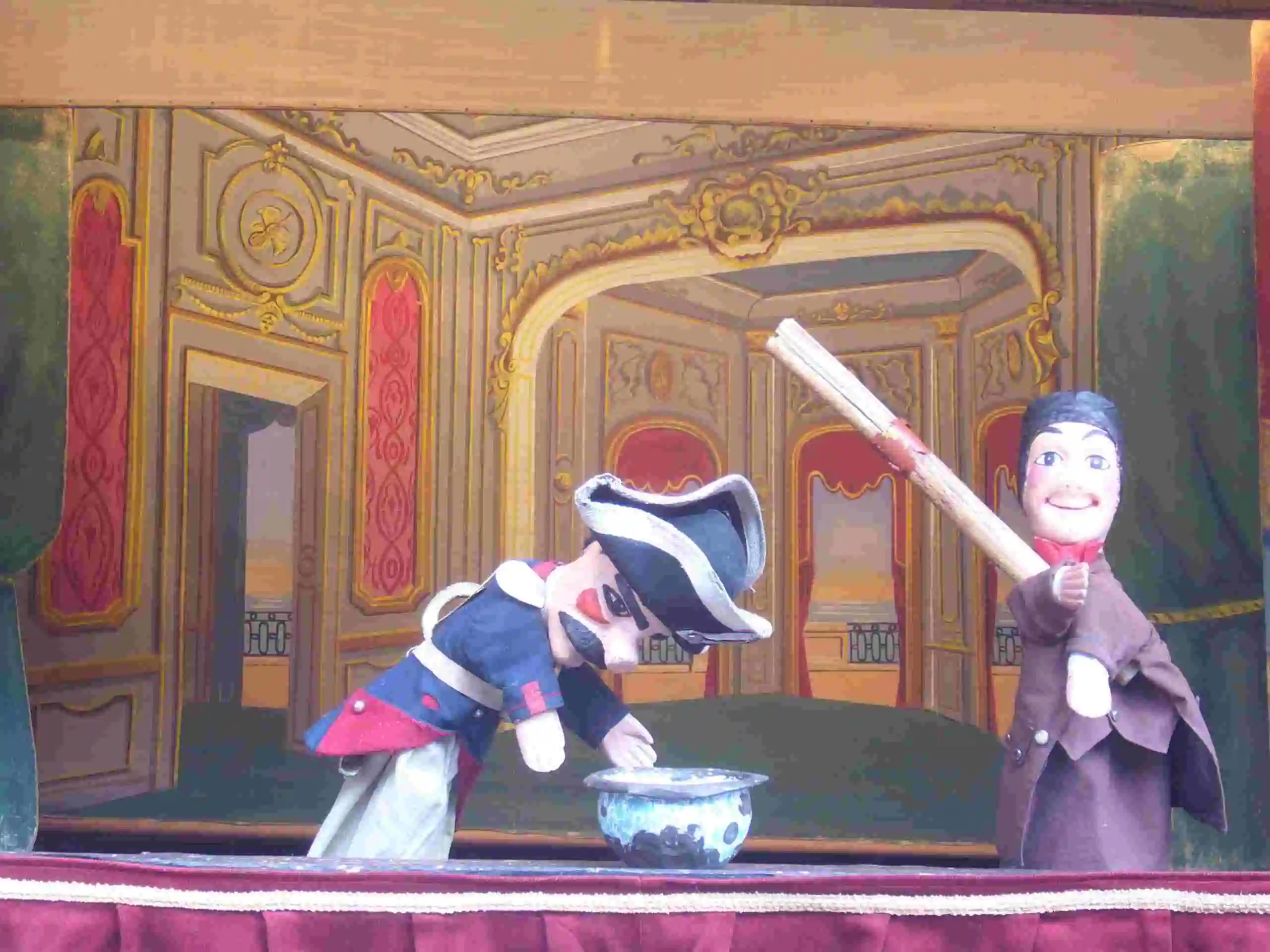 The real Guignol puppet theater in the Parc de la Tête d'Or