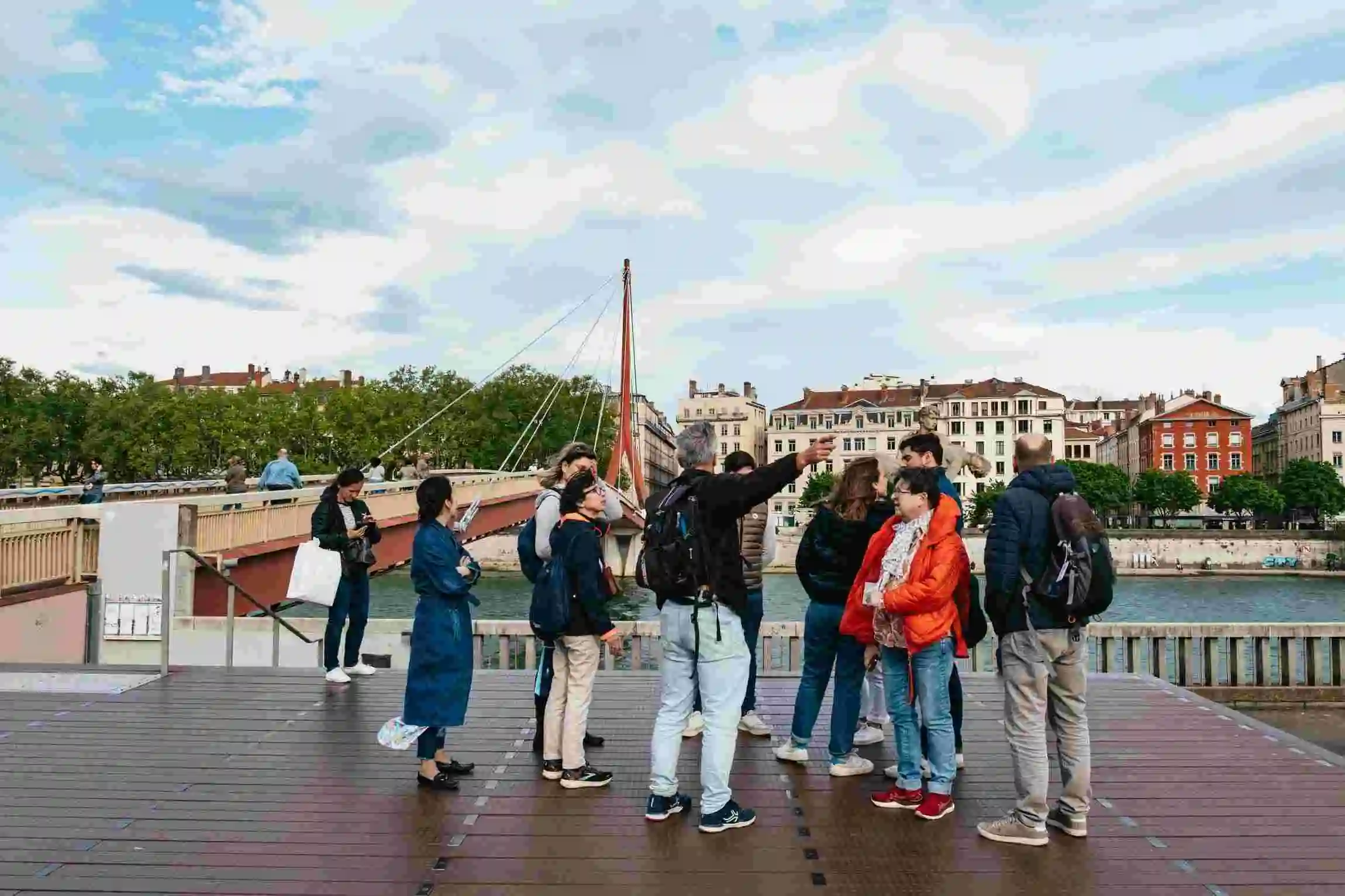 visite à pied avec dégustation de plats dans le Vieux Lyon