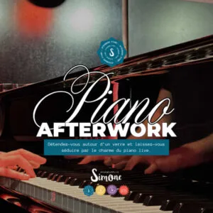Piano Dinner & Cocktail Experience in the heart of the Mlle Simone Jazz Club