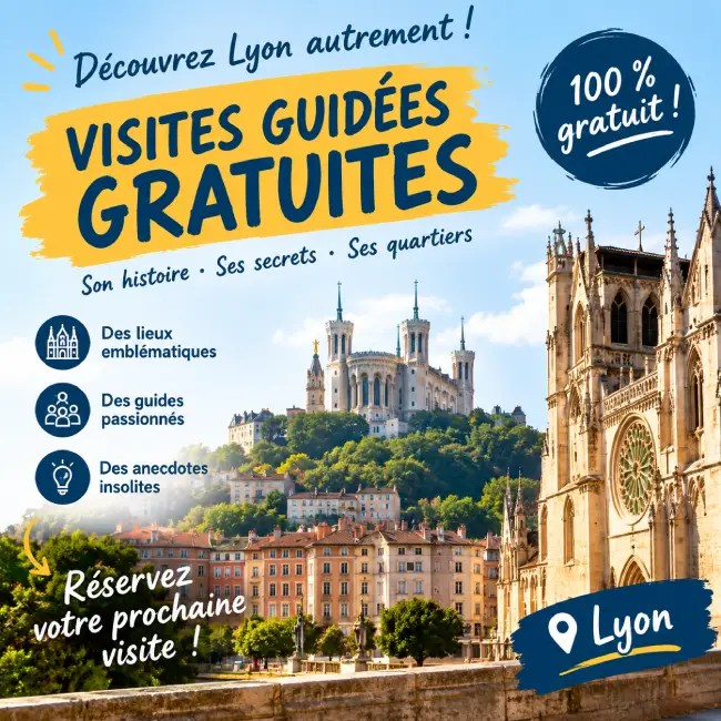 Visites guidées gratuites sur Lyon